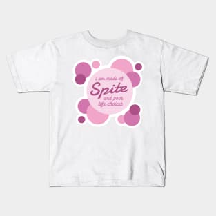 Sugar and Spite and Everything Nice (Pink) Kids T-Shirt